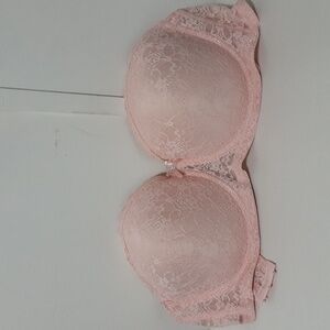 Body Glamour Pink Lacey Bra